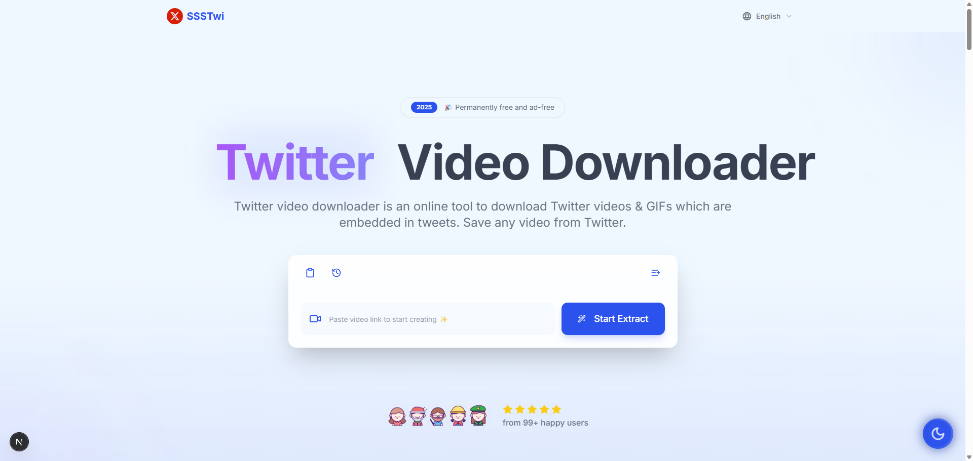 Watermark-free Twitter Video Downloader